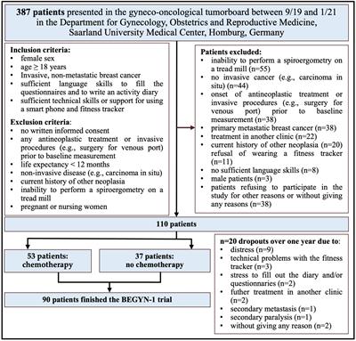 Improved awareness of physical activities is associated with a gain of fitness and a stable body weight in breast cancer patients during the first year of antineoplastic therapy: the BEGYN-1 study